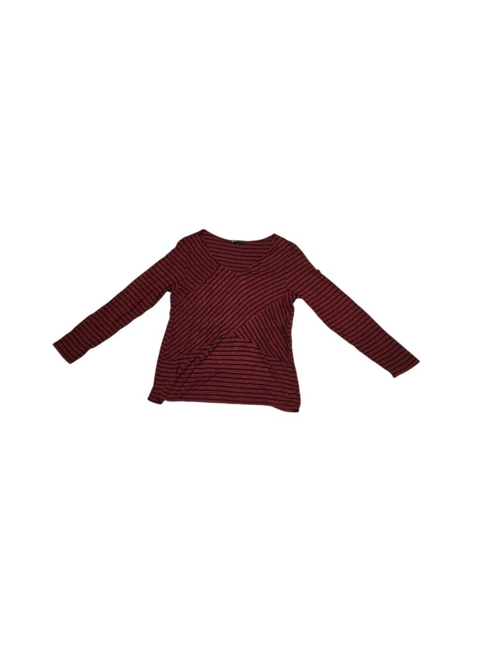 Gibson Striped Long Sleeve Top M